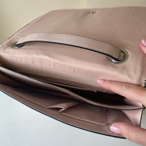 Aldo Greenwald Pink and Silver Large Clutch - Picture 6 of 6